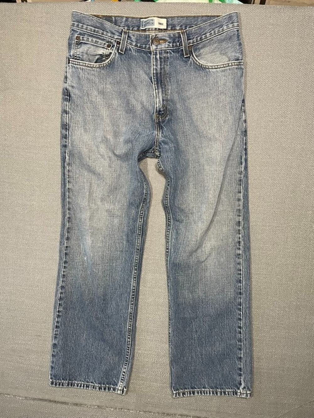 Levis Signature Low Loose Bootcut Jeans Men 32x30